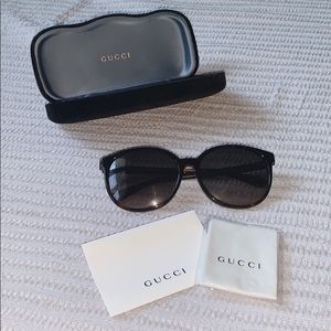 Gucci tortoise sunglasses